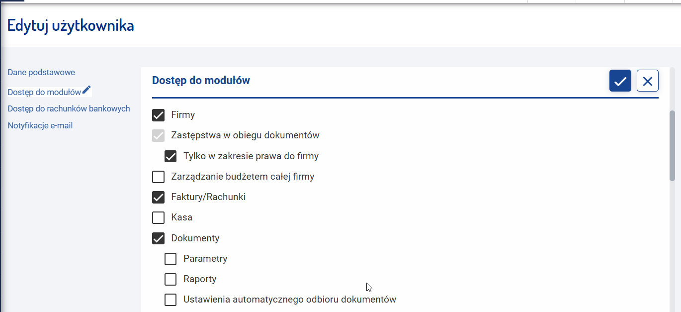 Zarządzanie uprawnieniami użytkowników w SaldeoSMART