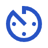 <svg xmlns="http://www.w3.org/2000/svg" height="24px" viewBox="0 -960 960 960" width="24px" fill="#2854C5"><path d="M340.5-148.5Q275-177 226-226t-77.5-114.5Q120-406 120-480q0-44 10-85.5t29-78q19-36.5 45.5-68T264-768l272 272-56 56-216-216q-30 36-47 80.5T200-480q0 116 82 198t198 82q116 0 198-82t82-198q0-107-68.5-184.5T520-756v76h-80v-160h40q74 0 139.5 28.5T734-734q49 49 77.5 114.5T840-480q0 74-28.5 139.5T734-226q-49 49-114.5 77.5T480-120q-74 0-139.5-28.5Zm-89-303Q240-463 240-480t11.5-28.5Q263-520 280-520t28.5 11.5Q320-497 320-480t-11.5 28.5Q297-440 280-440t-28.5-11.5Zm200 200Q440-263 440-280t11.5-28.5Q463-320 480-320t28.5 11.5Q520-297 520-280t-11.5 28.5Q497-240 480-240t-28.5-11.5Zm200-200Q640-463 640-480t11.5-28.5Q663-520 680-520t28.5 11.5Q720-497 720-480t-11.5 28.5Q697-440 680-440t-28.5-11.5Z"/></svg>