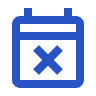 <svg xmlns="http://www.w3.org/2000/svg" height="24px" viewBox="0 -960 960 960" width="24px" fill="#2854C5"><path d="m388-212-56-56 92-92-92-92 56-56 92 92 92-92 56 56-92 92 92 92-56 56-92-92-92 92ZM200-80q-33 0-56.5-23.5T120-160v-560q0-33 23.5-56.5T200-800h40v-80h80v80h320v-80h80v80h40q33 0 56.5 23.5T840-720v560q0 33-23.5 56.5T760-80H200Zm0-80h560v-400H200v400Zm0-480h560v-80H200v80Zm0 0v-80 80Z"/></svg>