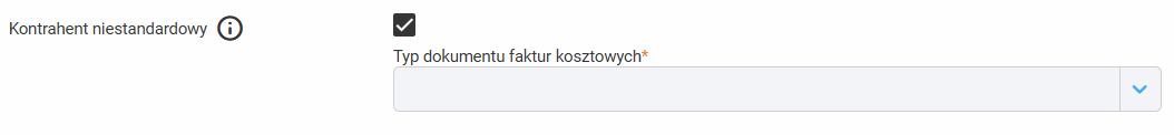 Oznaczenie kontrahenta jako niestandardowego